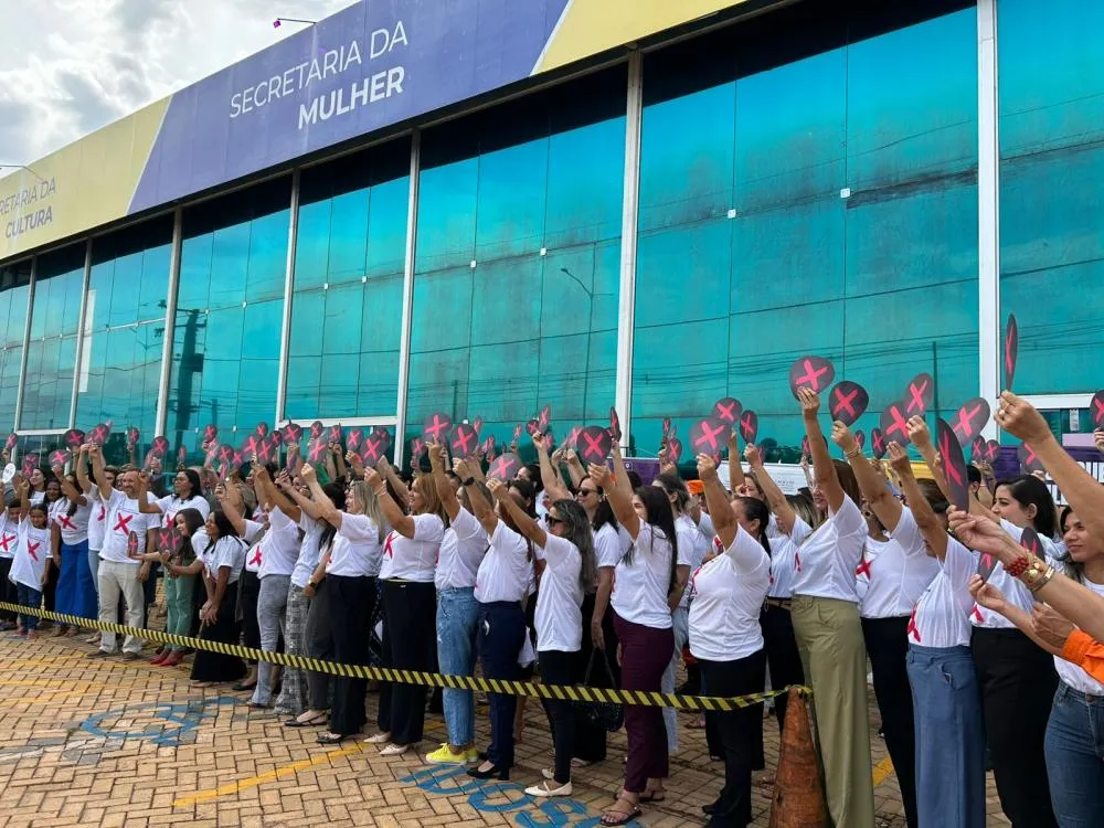 Governo do Tocantins lança campanha Sinal Vermelho Contra a Violência Doméstica