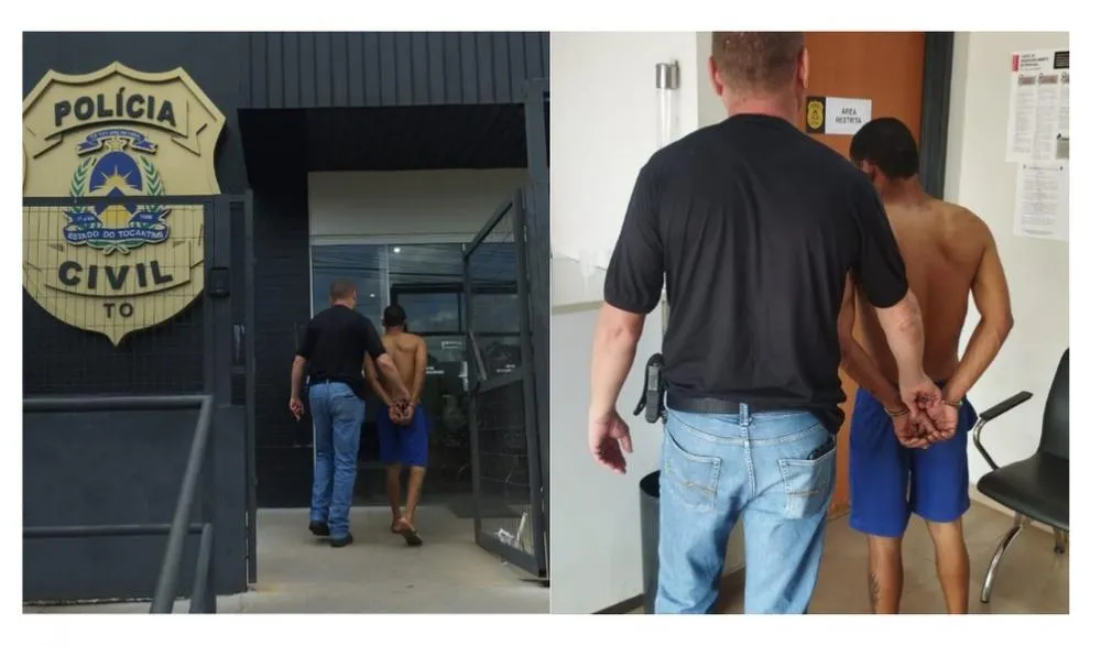 Em Pium, Polícia Civil prende homem com mandado de prisão por homicídio e suspeito de cometer abuso sexual