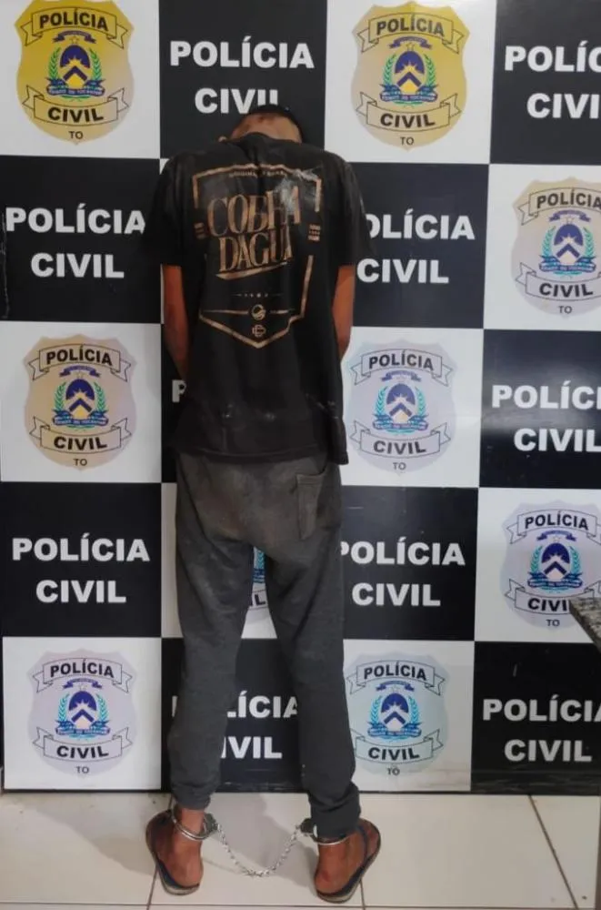 Em Taquaralto, homem é preso em flagrante por pichação e apologia ao crime