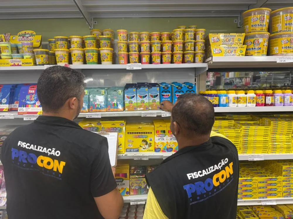 Procon Tocantins encontra variação de até 245% nos preços de materiais escolares em Gurupi
