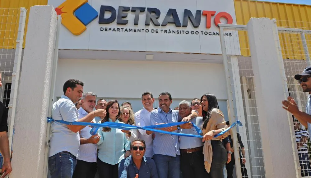 Governador Wanderlei Barbosa entrega reforma de unidade do Detran em Gurupi; investimento é de mais de R$ 1 milhão