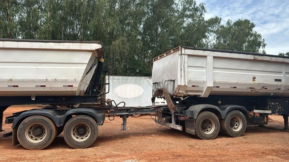 Operação Truck: Polícia Civil recupera semirreboques avaliados em mais de R$ 300 mil e prende autor em flagrante