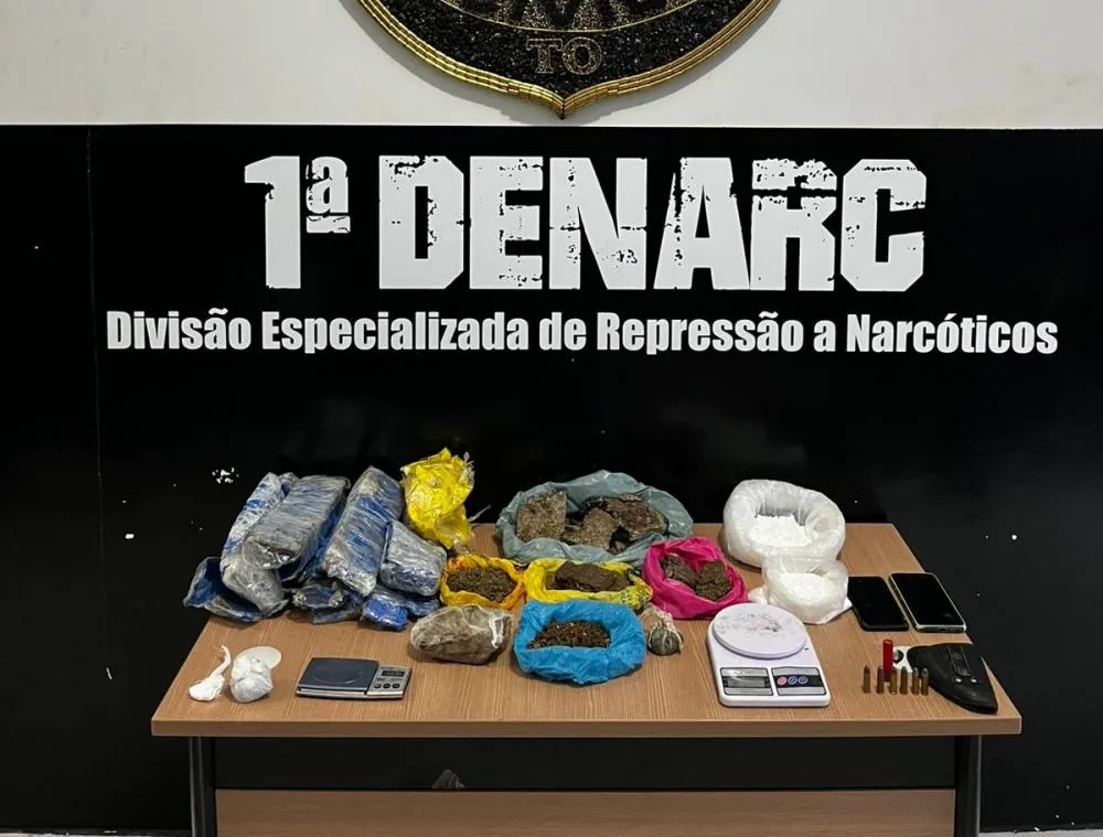 Na Capital, Polícia Civil estoura ponto de armazenamento de entorpecentes e prende traficante