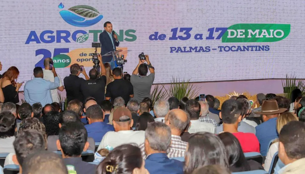 Com expectativa de público de 200 mil pessoas, governador Wanderlei Barbosa lança oficialmente a Agrotins 2025