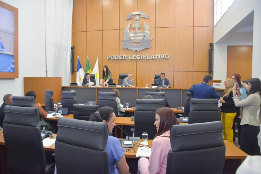 Vereadores de Palmas destravam pauta com manutenção de vetos do Executivo e aprovação de doação de área ao Estado