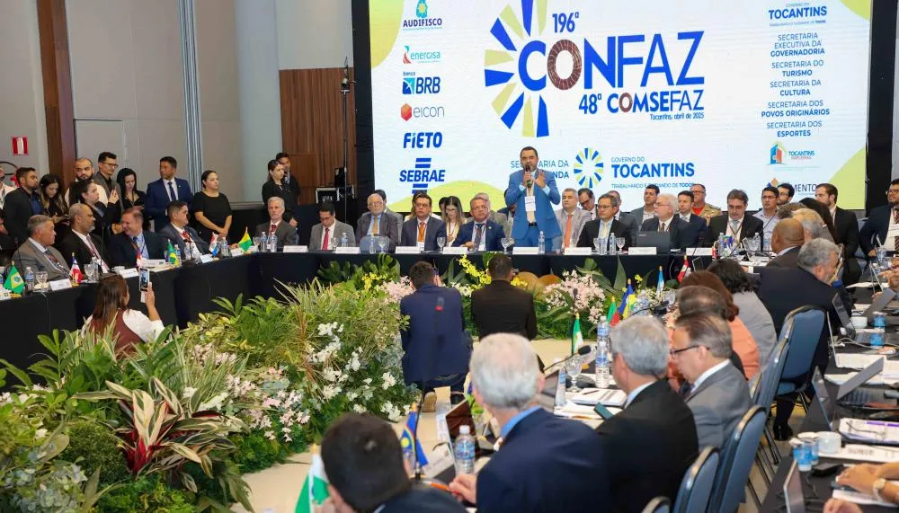 Governador Wanderlei Barbosa destaca compromisso com transparência fiscal em debate sobre reforma tributária no encontro do Confaz