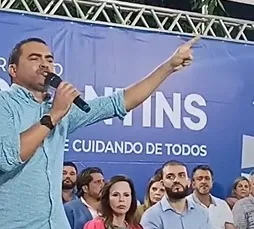 Na inauguração do Ruraltins, governador Wanderlei Barbosa eleva o tom contra senador Irajá 