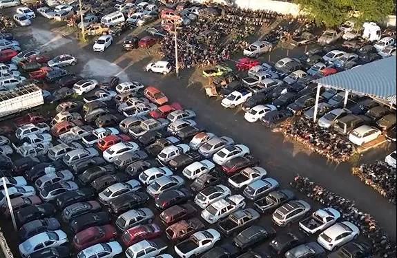 Detran/TO realiza leilão com mais de 500 veículos, em Araguaína
