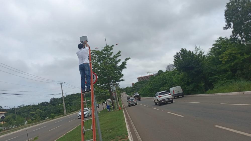Agência de Metrologia verifica quatro novos radares nas vias de trânsito em Palmas