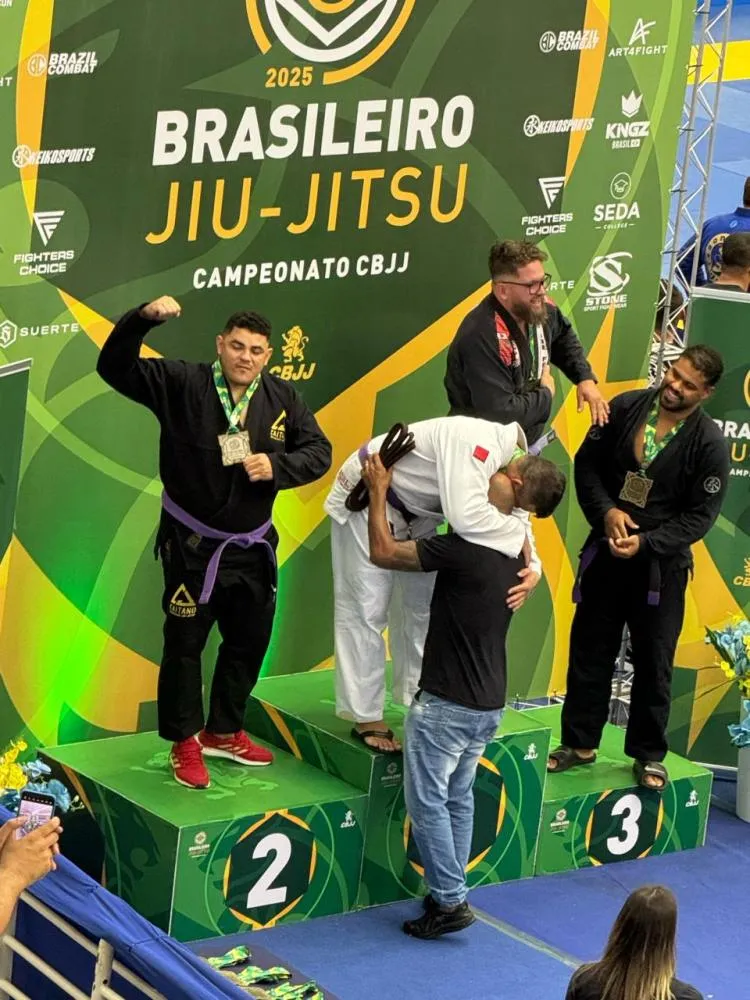 Tocantinenses conquistam medalhas de ouro e prata no Campeonato Brasileiro Jiu-jitsu