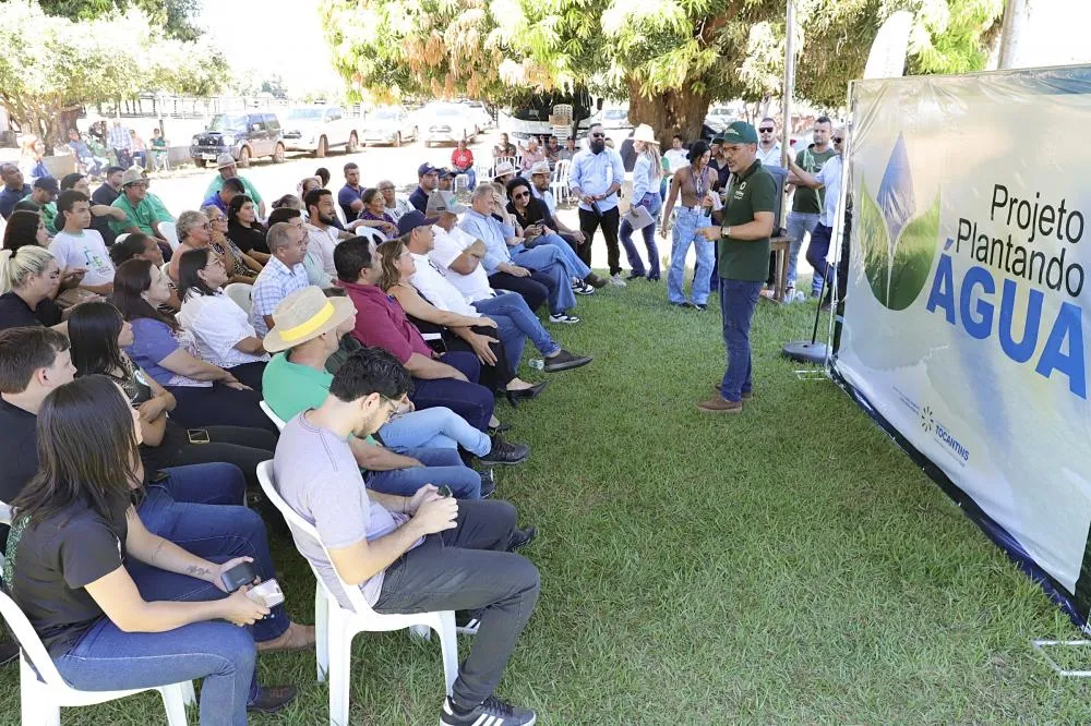 Governo do Tocantins entrega primeira etapa do maior projeto de recuperação de nascentes do estado com o ‘Plantando Água’ na Semana do Meio Ambiente