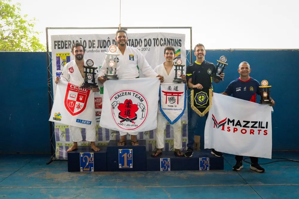 Kaizen/Aocam de Araguaína vence 1º Torneio da Amizade - Copa Veteranos de Judô disputado neste final de semana