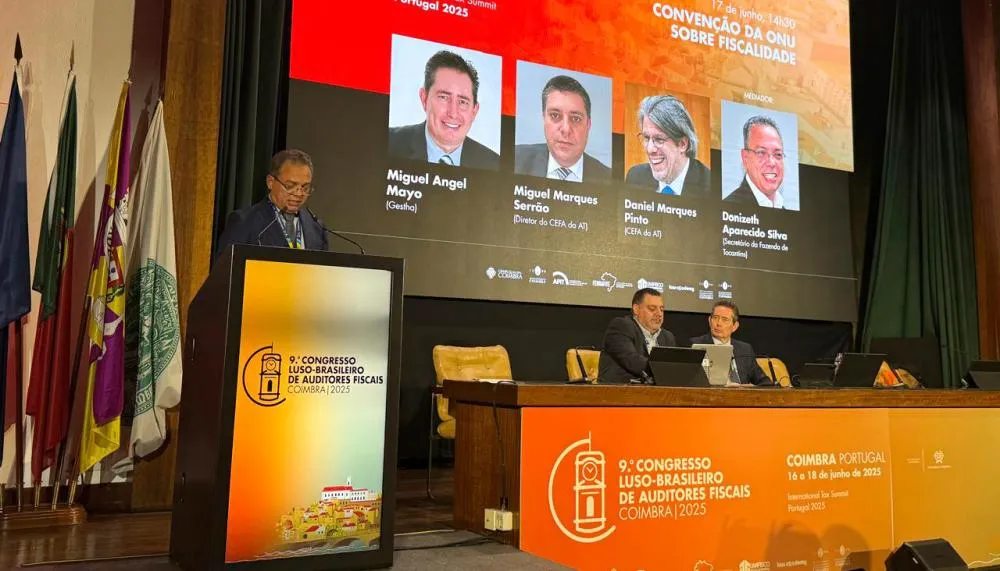 Em Portugal, secretário da Fazenda representa o Tocantins como mediador de painel da ONU sobre fiscalidade