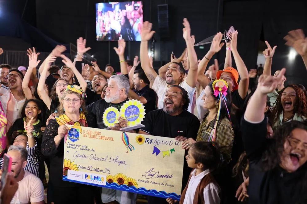 Junina Cafundó do Brejo é a grande campeã da 33ª edição do Arraiá da Capital