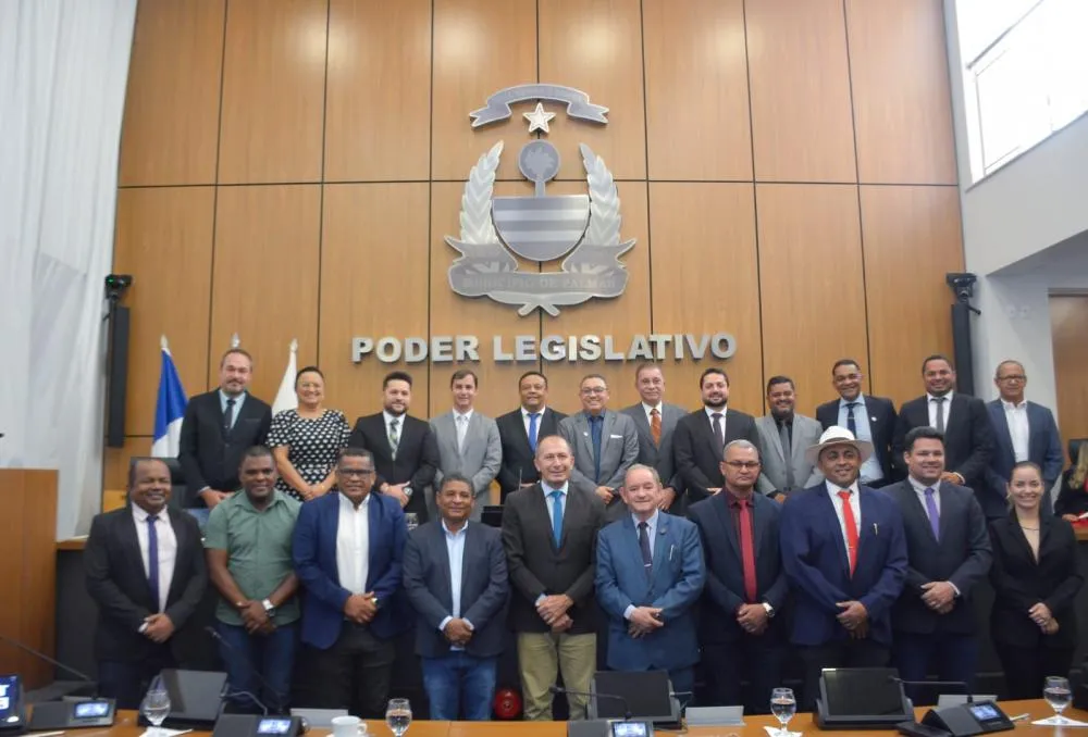 Petion Corado (PSB) toma posse na Câmara de Palmas