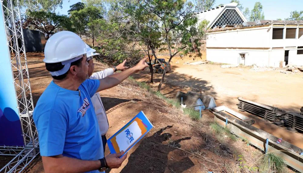 Governador Wanderlei Barbosa assina ordem de serviço e inicia construção de Escola de Tempo Integral avaliada em R$ 20 milhões na área do antigo Caic