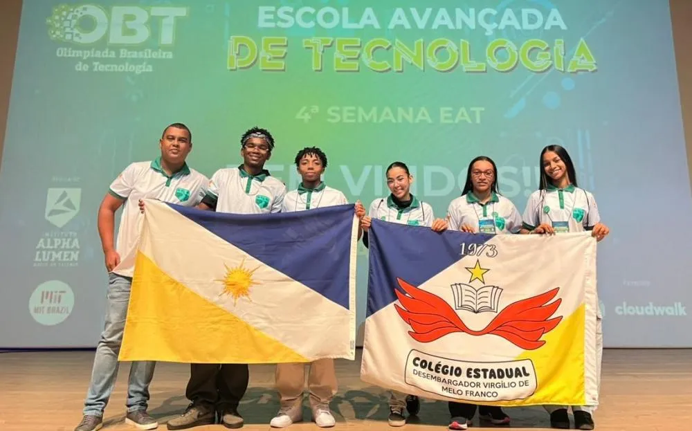 Estudantes de Paranã apresentam projeto na Semana Escola Avançada de Tecnologia, em São Paulo