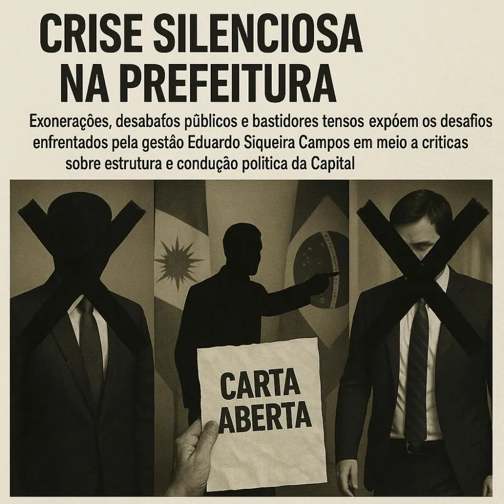 Palco político de Palmas em movimento: Amastha expõe fissuras na gestão da Capital