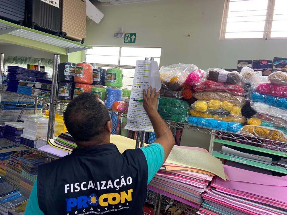 Pesquisa do Procon Tocantins aponta variação de material escolar em Gurupi de até 280%