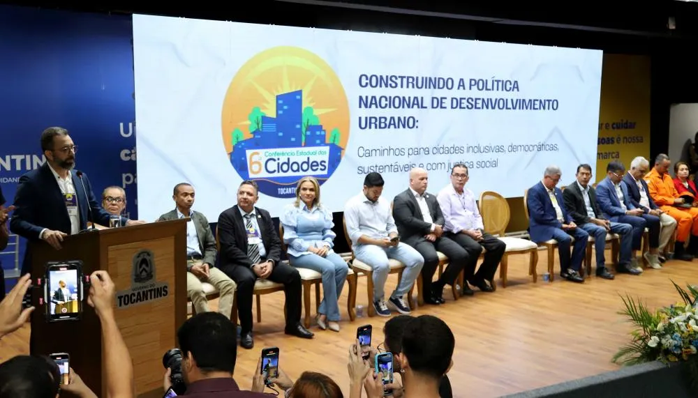 Governo do Tocantins promove 6ª Conferência Estadual das Cidades para debater e propor soluções aos desafios urbanos