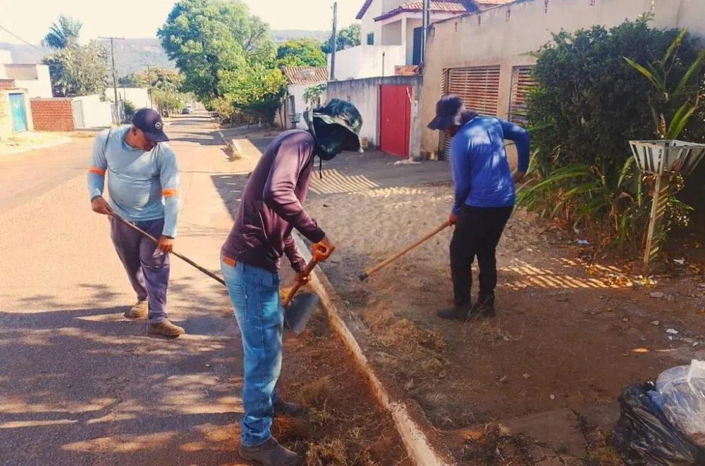 Prefeitura de Palmas intensifica limpeza e revitalização de vias do distrito de Taquaruçu