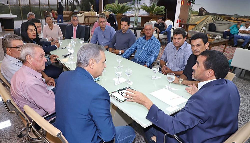 Governador Wanderlei Barbosa e presidente da Faet discutem demandas do agronegócio