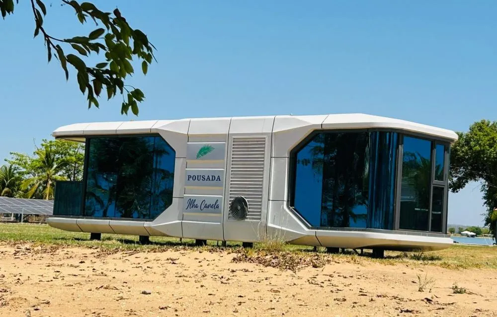Pousada Ilha Canela inaugura novo estilo de hospedagem com cápsulas futurísticas