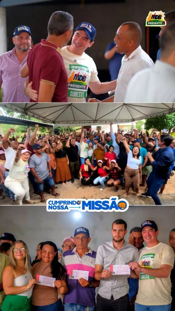 MDB Presente percorre 12 municípios da região Sudeste com Alexandre Guimarães à frente