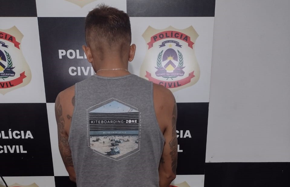 Em Miracema, Polícia Civil prende homem por tráfico e porte ilegal de arma de fogo