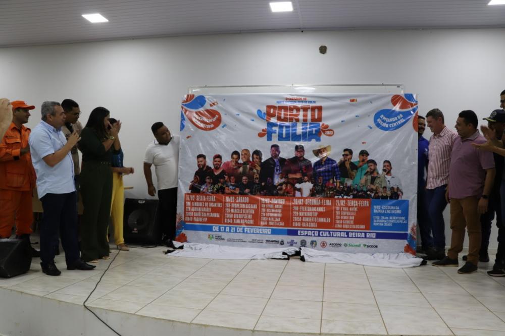 Prefeitura de Porto Nacional lança programação do PortoFolia 2023, com mais de 20 atrações