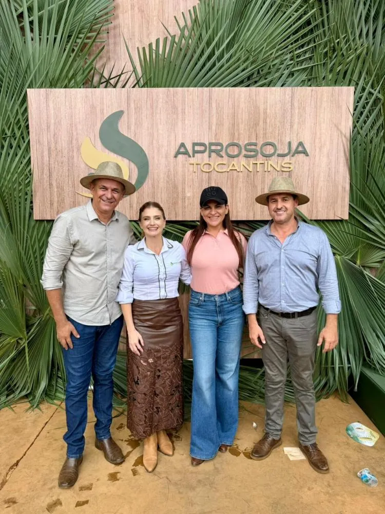 Vereadora Karina Café participa da Abertura Nacional da Colheita da Soja em Porto Nacional