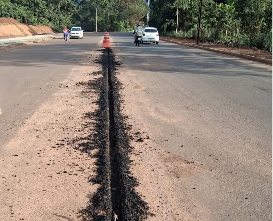 Mais de 120 metros de cabos de rede de iluminação são furtados em obra da Prefeitura de Palmas