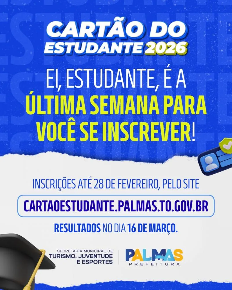 Foto: Divulgação Secom Palmas