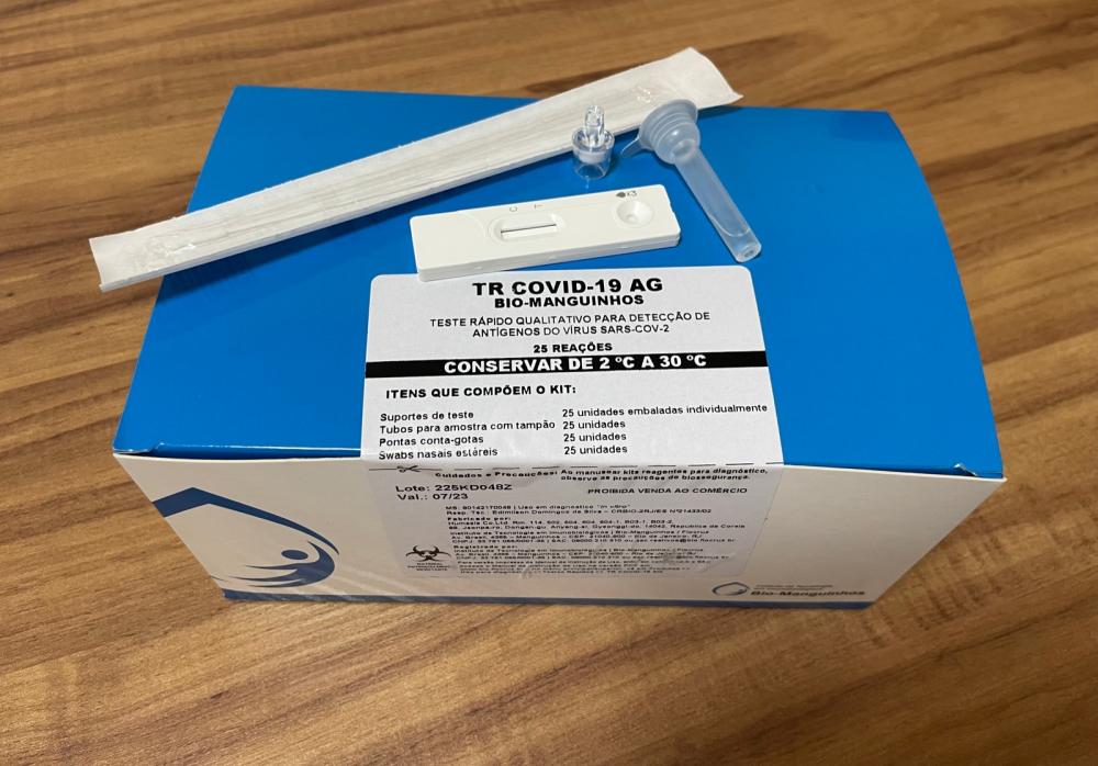 SES-TO inicia distribuição de nova remessa de testes rápidos da Covid-19