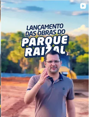 Marcos Duarte acompanha obras do Parque Raizal e participa da abertura da Feira do Trânsito 2026 em Araguaína