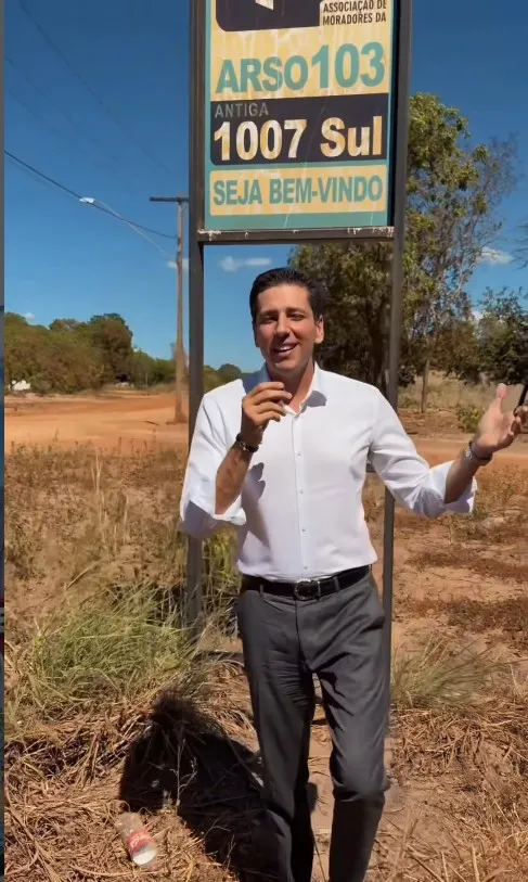 Com recursos articulados por Olyntho Neto, pavimentação da 1007 Sul em Palmas avança e obras devem começar nos próximos dias