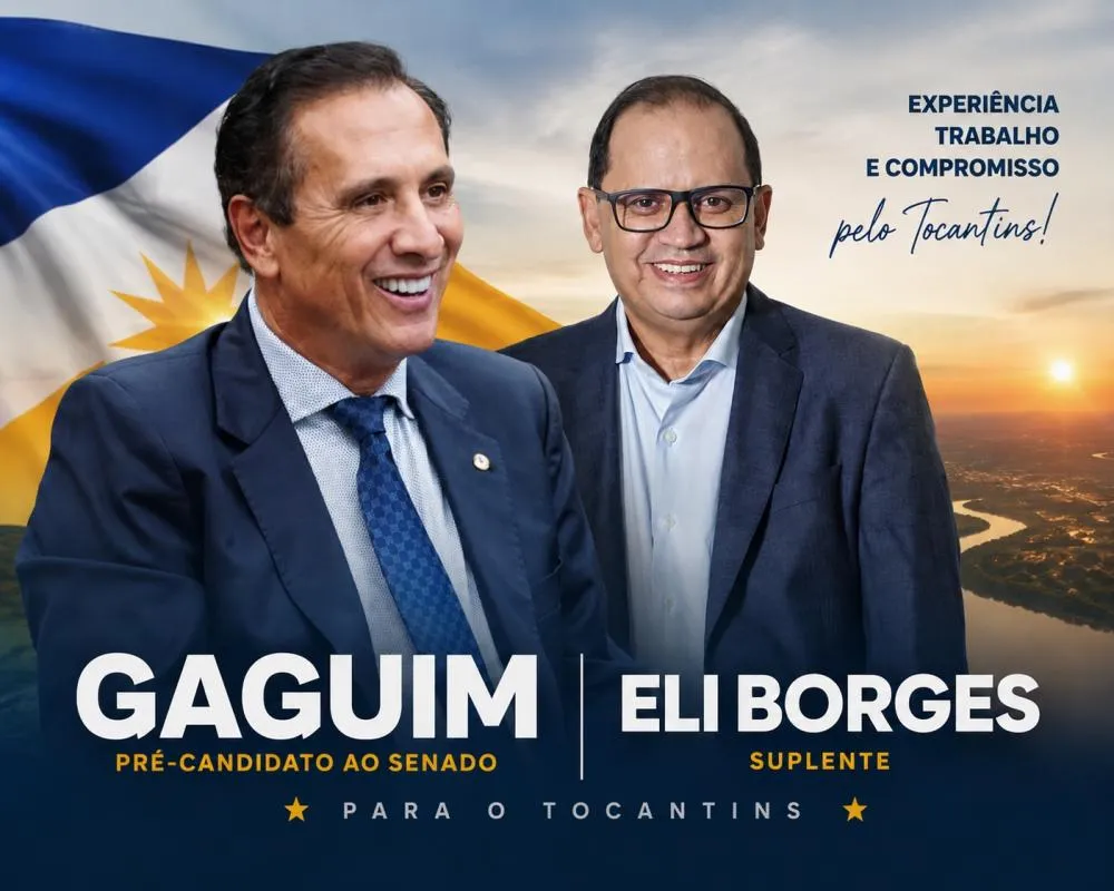 A última da Rádio Peão: Eli Borges e Gaguim pode formar uma única chapa a senador com Eli de suplente