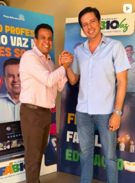Olyntho Neto e Fábio Vaz fecham parceria e fortalecem projeto político em Araguaína