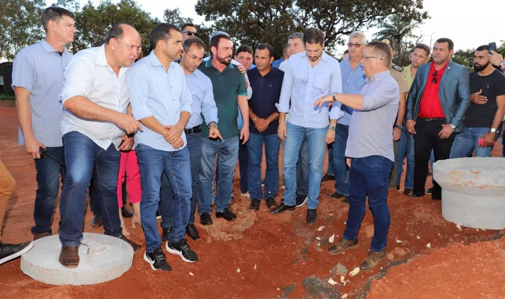 Mais de 50% das obras de recuperação de rodovias do Distrito Agroindustrial de Araguaína autorizadas pelo governador Wanderlei Barbosa estão concluídas