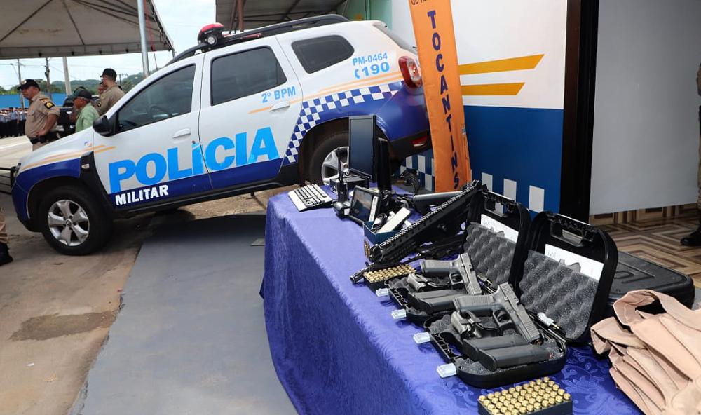 Destacamento da Polícia Militar de Aragominas é reaberto e recebe viatura e equipamentos do governador Wanderlei Barbosa