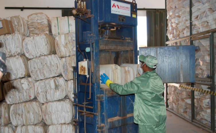 Devolução de embalagens vazias de agrotóxicos aumenta 6,54% em 2022