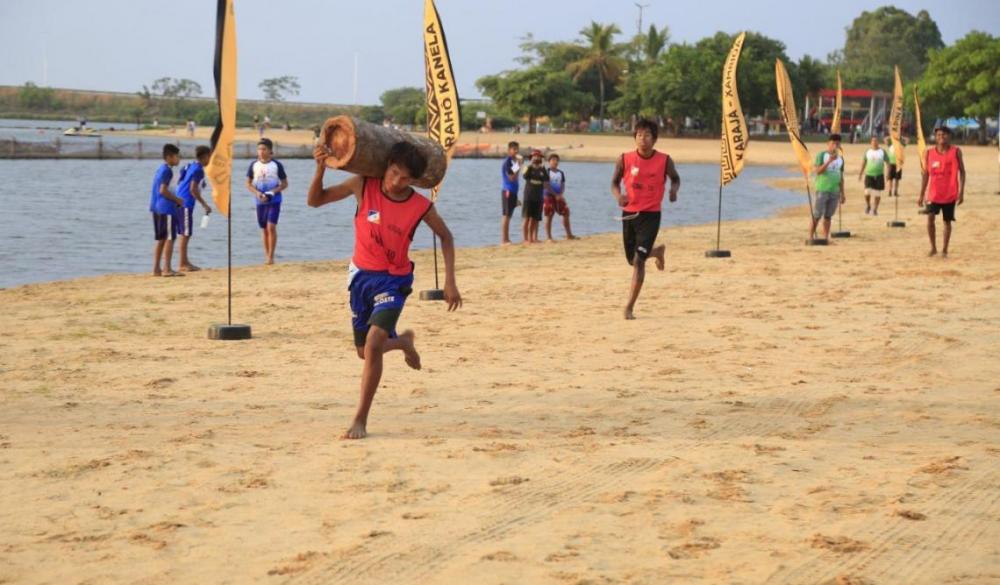 Com dois dias de competições os Jogos Escolares Indígenas encerraram nesse sábado, 22