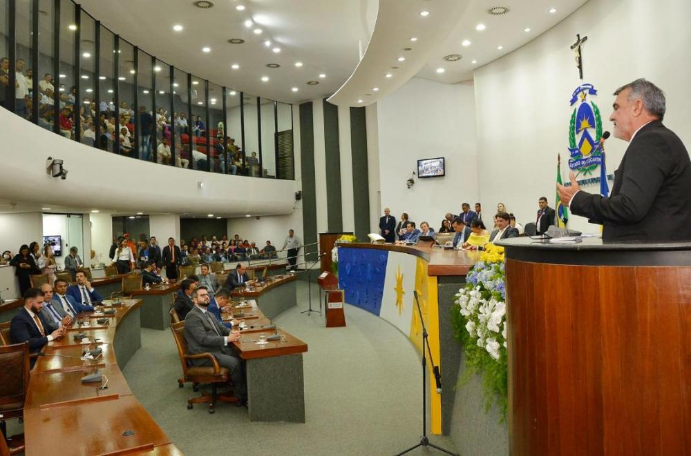 Por unanimidade, Amélio Cayres é eleito presidente da Aleto para o 1º biênio da 10ª Legislatura