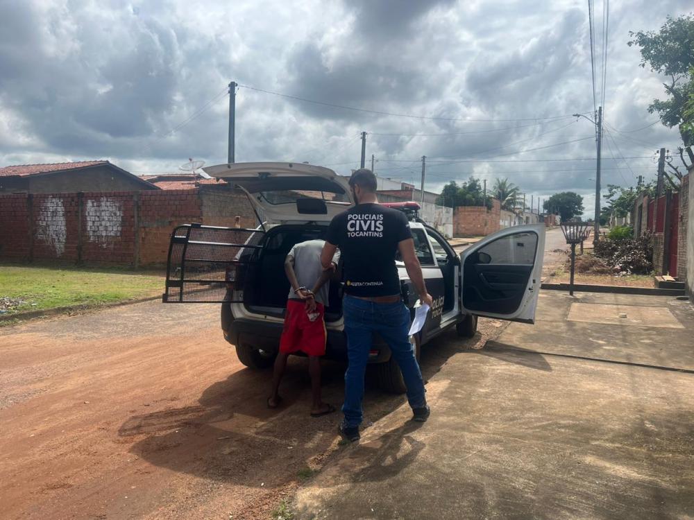 Polícia Civil prende homem apontado como autor de furtos e roubos em Paraíso do Tocantins