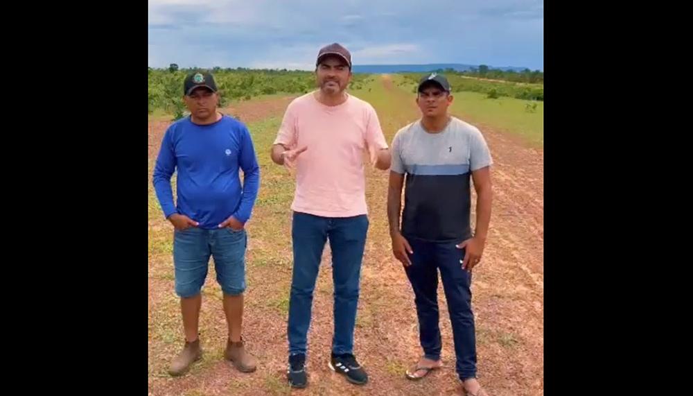 No Jalapão, governador Wanderlei Barbosa anuncia licitação de R$ 30 milhões para construção de aeroporto 