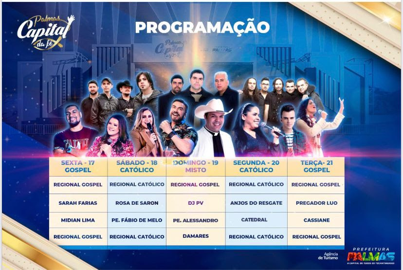 Atrações do Carnaval da Fé estão confirmadas