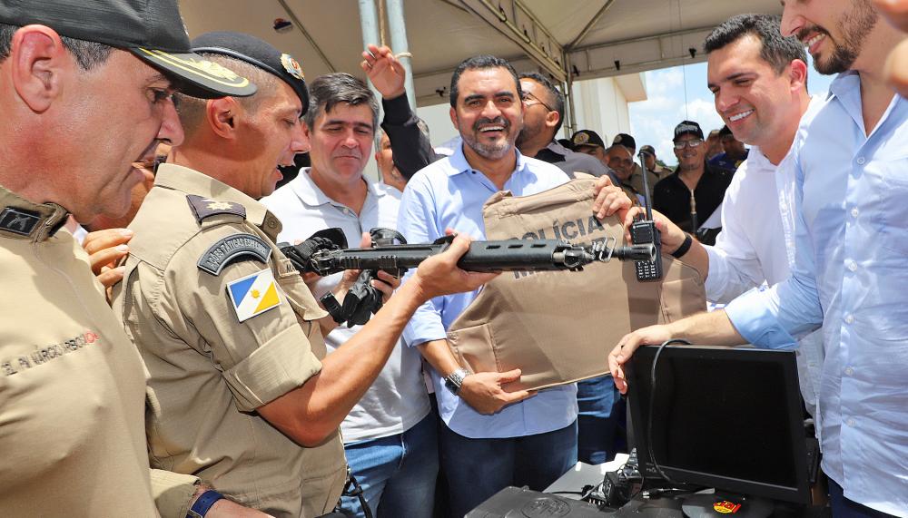 Governador Wanderlei Barbosa inaugura Companhia Independente da PM em Alvorada e fortalece segurança no sul do Estado