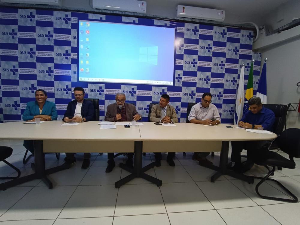 Elaine Rocha participa de reunião do Conselho Municipal de Saúde