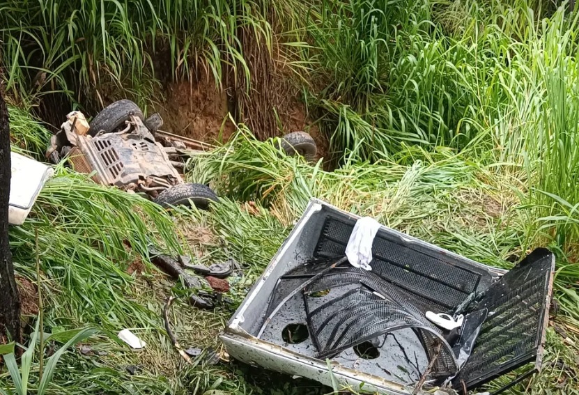 Morre o preso que estava na viatura da Polícia Penal que capotou na TO-040