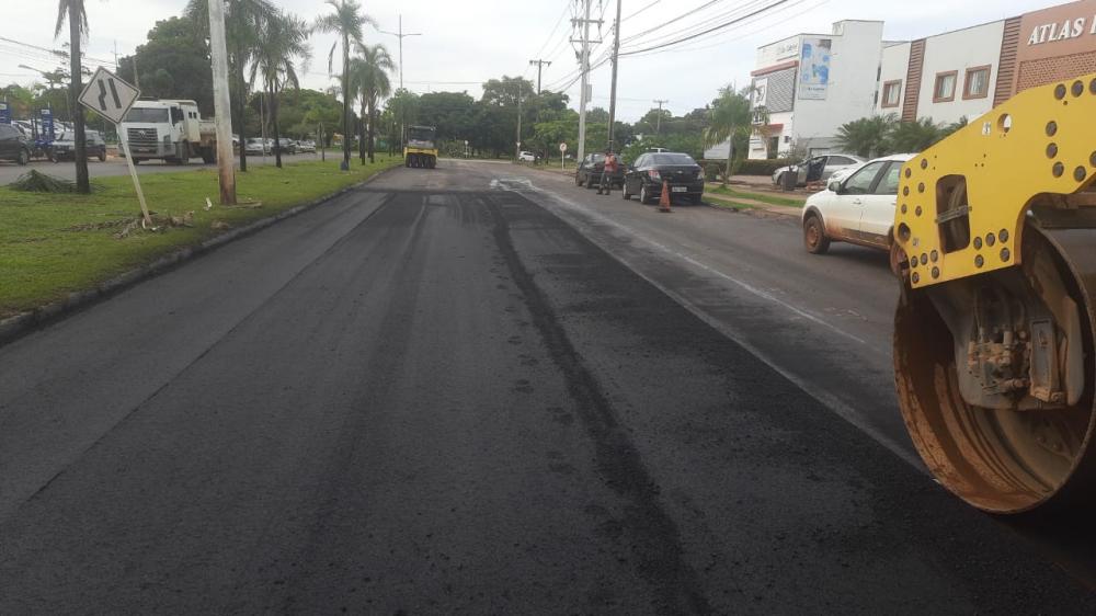 Avenida NS-01 fica fechada no sentido norte-sul na Arso 41